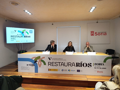 Soria acogerá el 5º Congreso 'RestauraRíos 2026' al que acudirán más de 400 expertos de España y Portugal