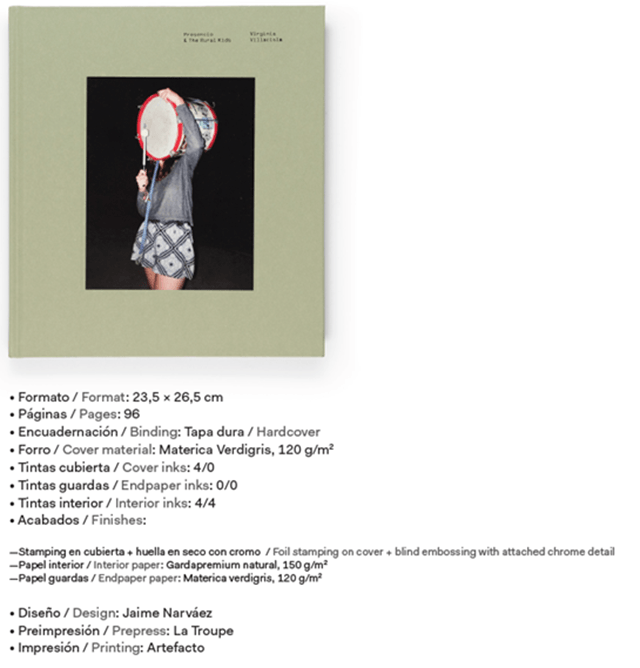 Proyecto Presencio & The Kids, Fotolibro de Virginia Villacisla, Burgos