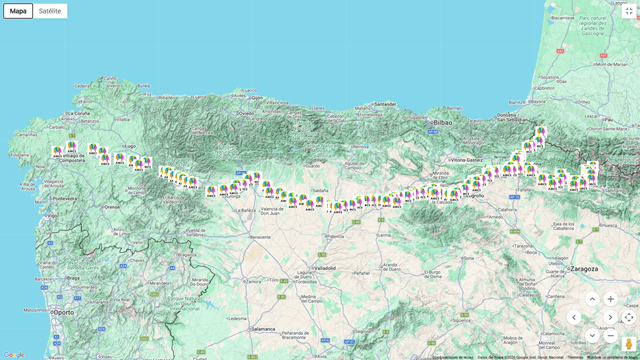 Estudio socioeconómico sostenible municipios del Camino de Santiago Francés, AMCS
