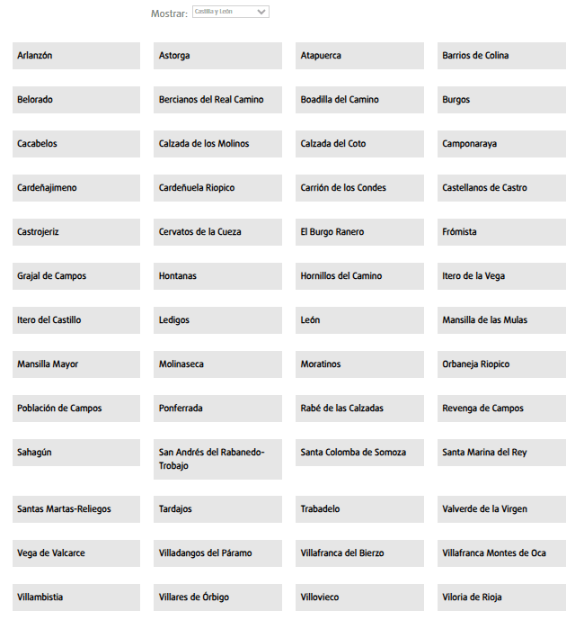 Estudio socioeconómico sostenible municipios del Camino de Santiago Francés, AMCS