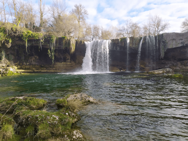 Río Jerea, cascada del Peñón, Pedrosa de Tobalina, Burgos (imagen Turismo Burgos)