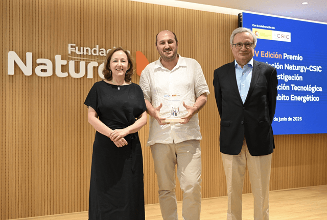 Raúl Muñoz, investigador principal Premio Fundación Naturgy y CSIC 2026 (imagen Fundación Naturgy)