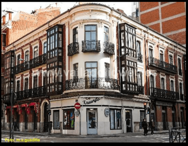 Calle López Gómez, Valladolid (imagen M.A. Guadilla, Valladolid web)