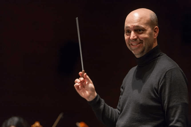 Borja Quintas director orquesta sinfónica (imagen Fundación Eutherpe)