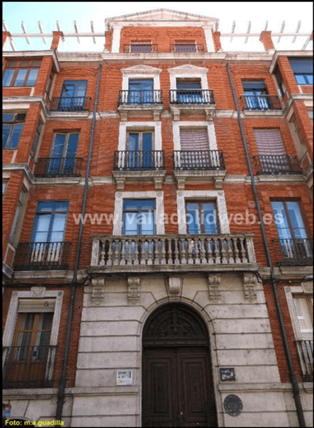 Calle López Gómez, Valladolid (imagen M.A. Guadilla, Valladolid web)