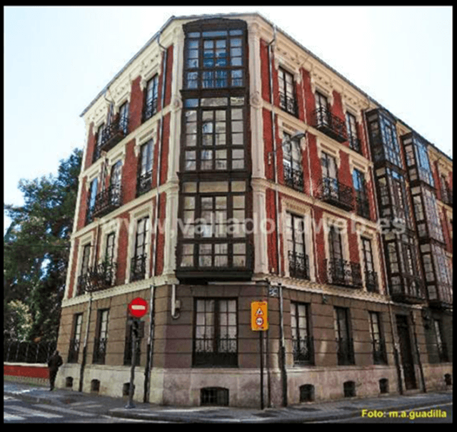 Calle López Gómez, Valladolid (imagen M.A. Guadilla, Valladolid web)