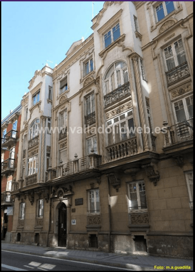 Calle López Gómez, Valladolid (imagen M.A. Guadilla, Valladolid web)