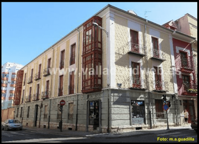 Calle López Gómez, Valladolid (imagen M.A. Guadilla, Valladolid web)