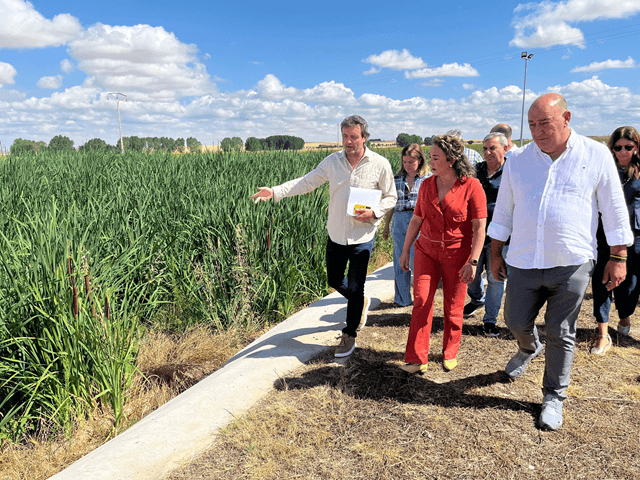 Visita EDAR de Escalona del Prado, Segovia (imagen Castilla y León)