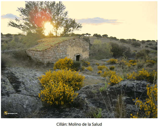 Sierra de Ávila, molino de Cillán