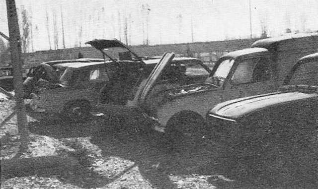 Incendio instalaciones Montaje-2 FASA-RENAULT en 1974 Valladolid