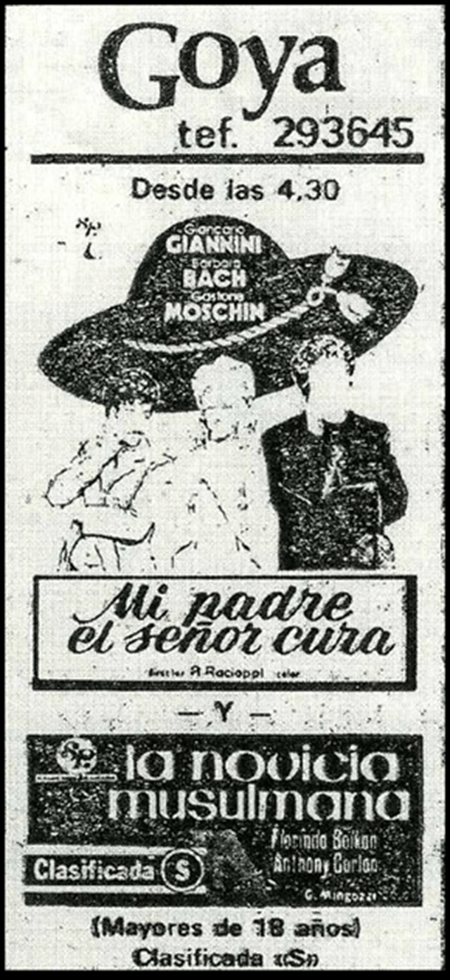 Cinema Goya, Valladolid web