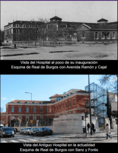 Antiguo hospital clínico, Calle Real de Burgos, Valladolid