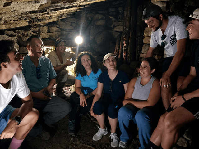 Cueva Guerrila Vozmediano, Guerra Civil, Boñar, León (imagen ULE)