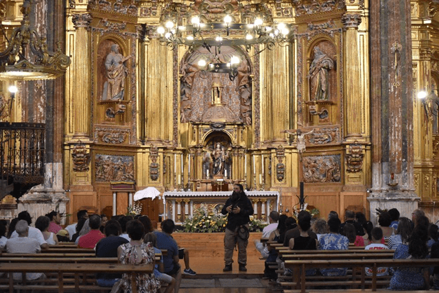 Visita teatralizada con Mateo "el Aventurero", Cigales, Valladolid (imagen Ayuntamiento de Cigales)