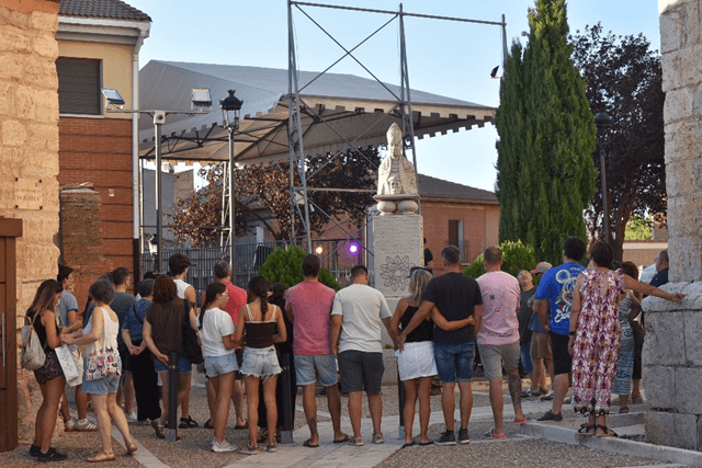 Visita teatralizada con Mateo "el Aventurero", Cigales, Valladolid (imagen Ayuntamiento de Cigales)