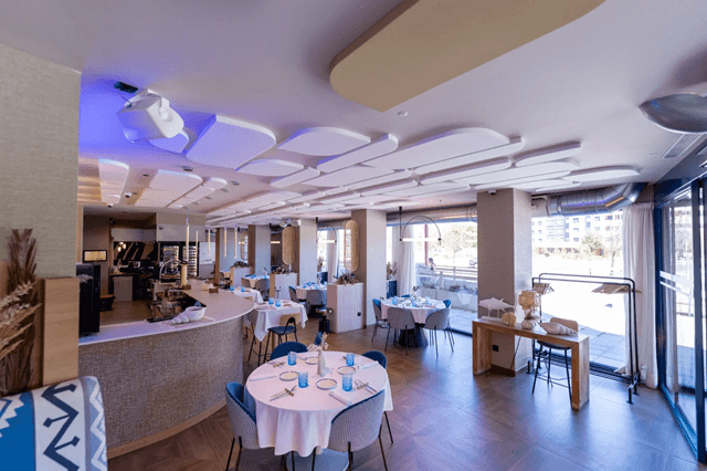Restaurante Azul Mediterráneo, Guía Michelín desde 2026, Valladolid (imagen Restaurante Azul Mediterráneo)