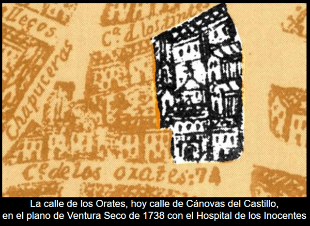 Plano de Ventura Seco en 1738 (imagen Valladolid web)