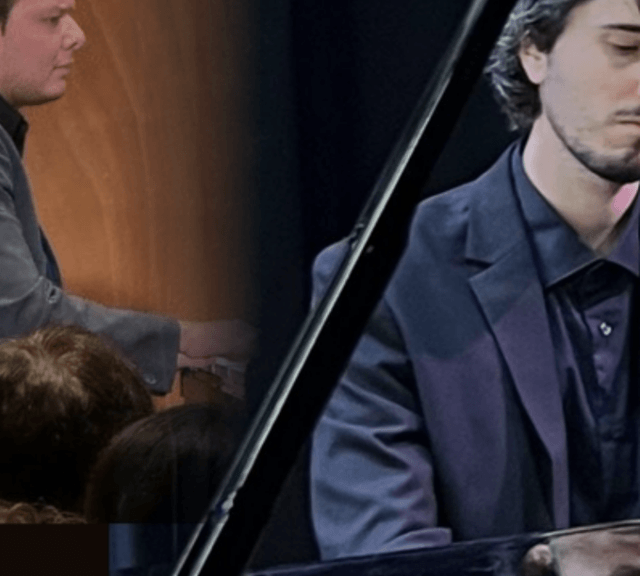 Samuel López, pianista, España y Andrés Sierra, pianista, México (imagen Fundación Eutherpe)