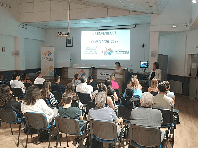 Alumnos FP Agraria en Segovia, curso 2026-27 (imagen JCYL)