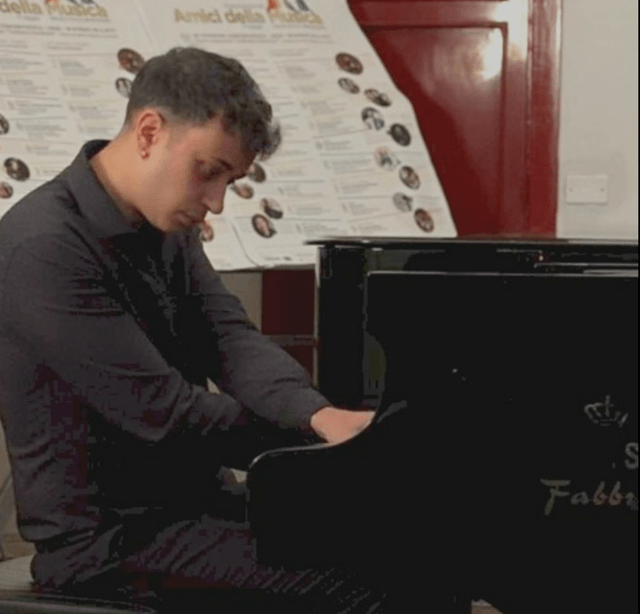 Samuel Botta, pianista italiano (imagen Fundación Eutherpe)