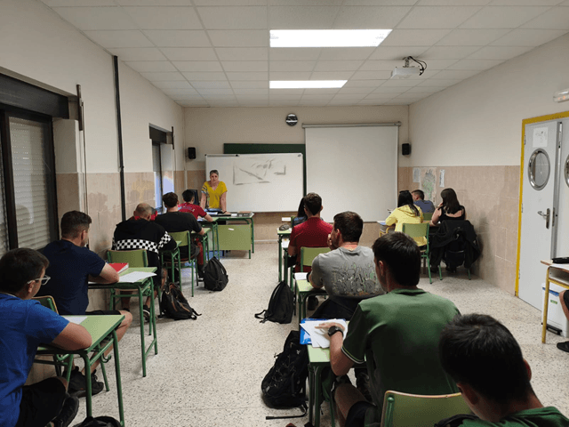 Alumnos de FP Agraria en clase, curso 2026-27 (imagen JCYL)