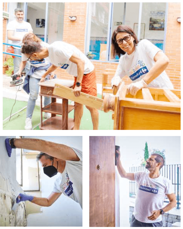 Participantes en el Día de la Buena Gente (imagen Fundación Carrefour España)