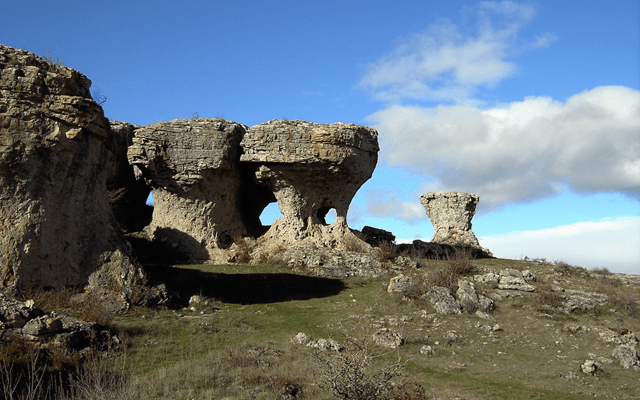 Las Tuerces, Covalagua y Geoparque Unesco Las Loras, Aguilar de Campoo, Palencia (imagen Fundacion patrimonio natural de Castilla y León)