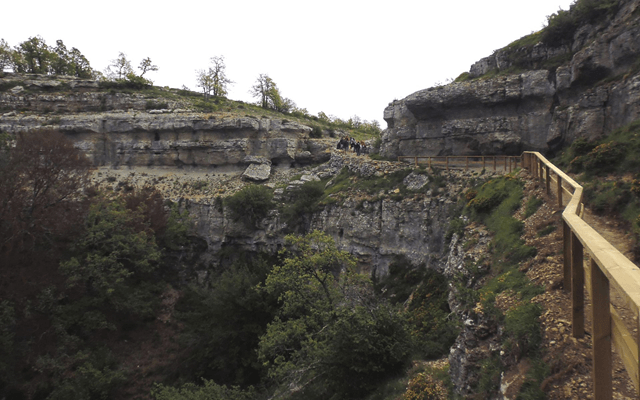 Las Tuerces, Covalagua y Geoparque Unesco Las Loras, Aguilar de Campoo, Palencia (imagen Fundacion patrimonio natural de Castilla y León)