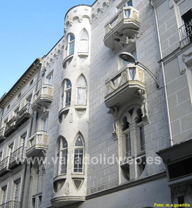 Calle Cánovas del Castillo, Valladolid (imagen MA Guadilla, Valladolid web)