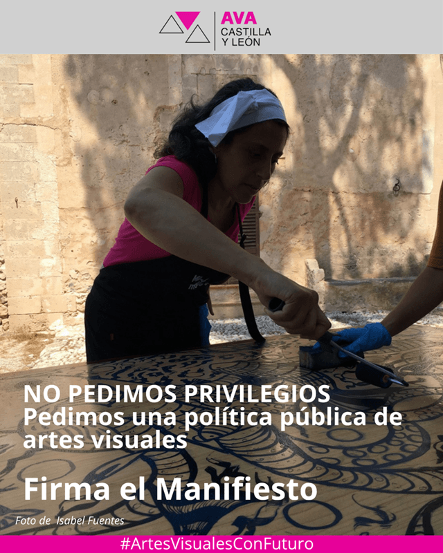 AVA manifiesto para demandar a Castilla y León políticas públicas culturales (imagen AVA)