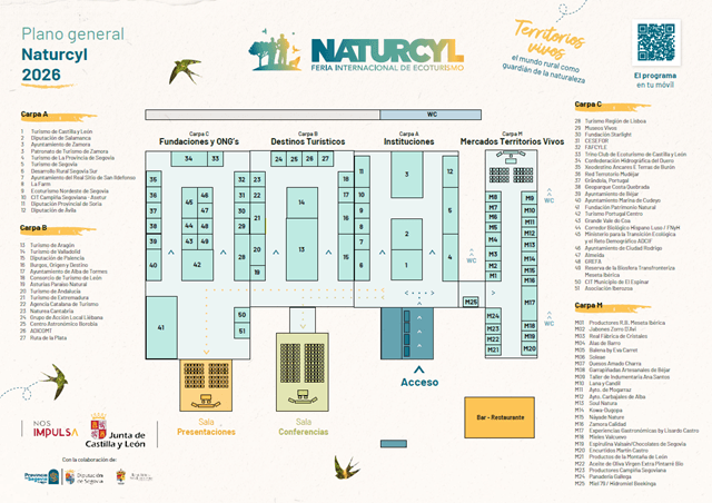 Programa y actividades NATURCYL en Real Sitio de San Ildefonso, Segovia (imagen NATURCYL)