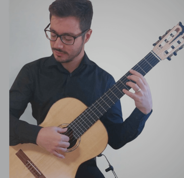 Luca Battipaglia, guitarrista clásico italiano (imagen Fundación Eutherpe)
