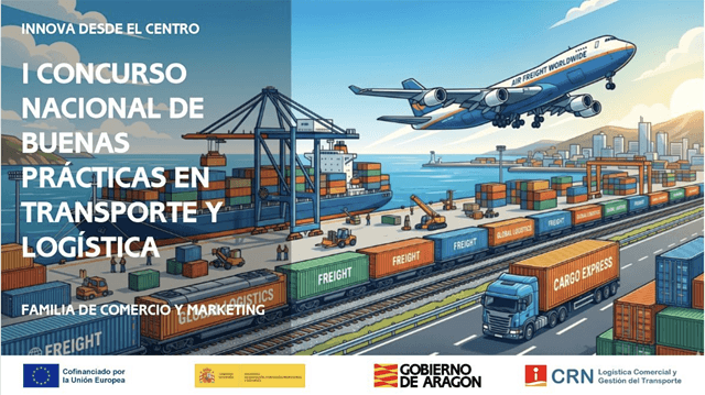 Cartel I Concurso Nacional de buenas prácticas en Transporte y Logística