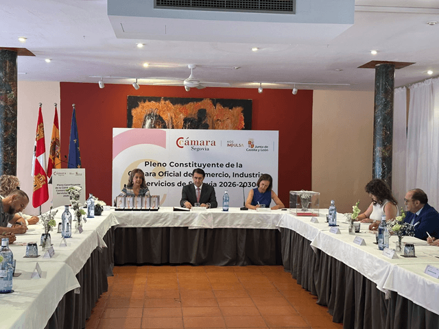 Nuevo pleno Cámara de Comercio, Industria y Servicios de Segovia (imagen Cámara de Segovia)