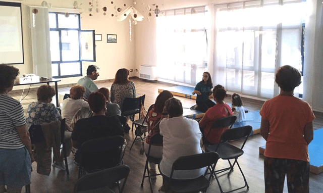 Carmen López Bajo, beca RALBAR, ULE, proyecto Sumamos Vida en Villafañe, León (imagen ULE)