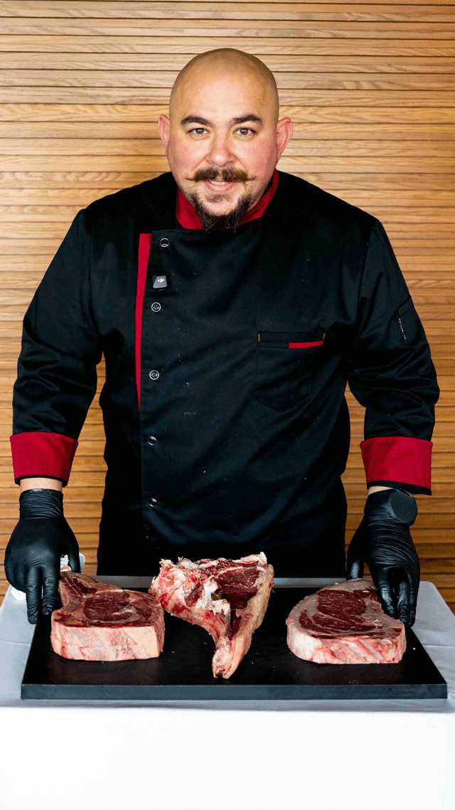 Sergio Aguilar "Pachilla", chef del restaurante La Parrilla del Valle, Palencia (imagen restaurante La Parrilla del Valle)