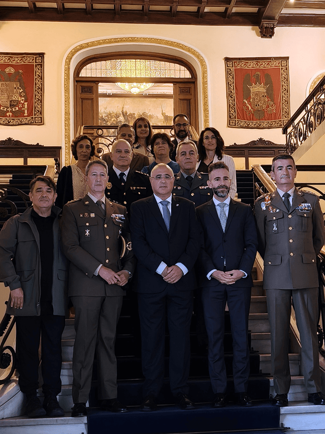 Jornada Cine y Defensa, UEMC y Academia de Caballería, Valladolid (imagen UEMC)