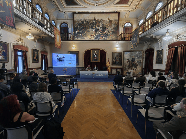 Jornada Cine y Defensa, UEMC y Academia de Caballería, Valladolid (imagen UEMC)