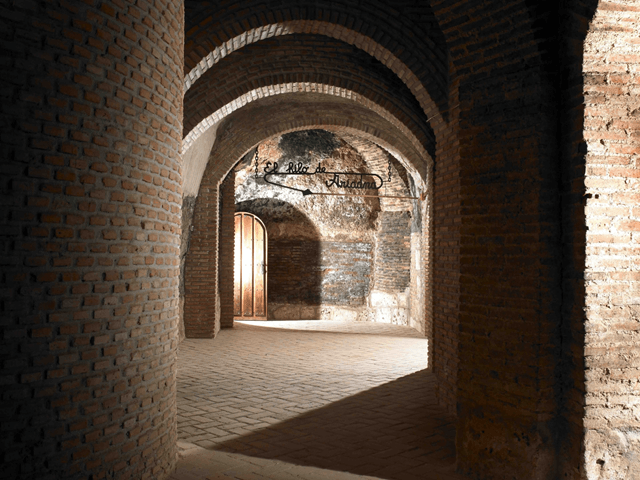 Galerías subterráneas en las Bodegas Yllera, Rueda, mención especial por su conservación, Premios Rutas del Vino de España (imaghen Bodegas Yllera)