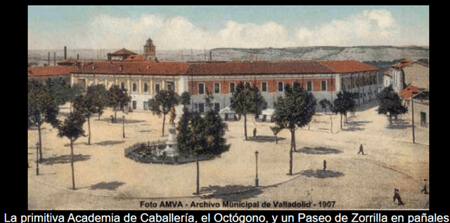 Primitiva Academia de Caballería, Valladolid web