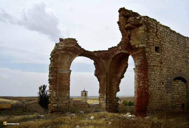 Abezames. Ruinas de la iglesia del Salvador, antes castillo