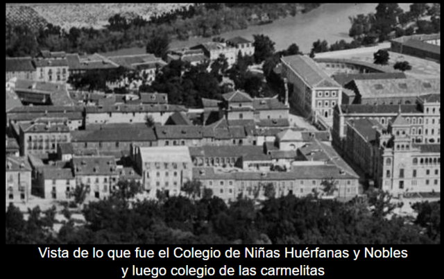 Paseo de Zorrilla, antiguo colegio de Niñas huérfanas y nobles, Valladolid web