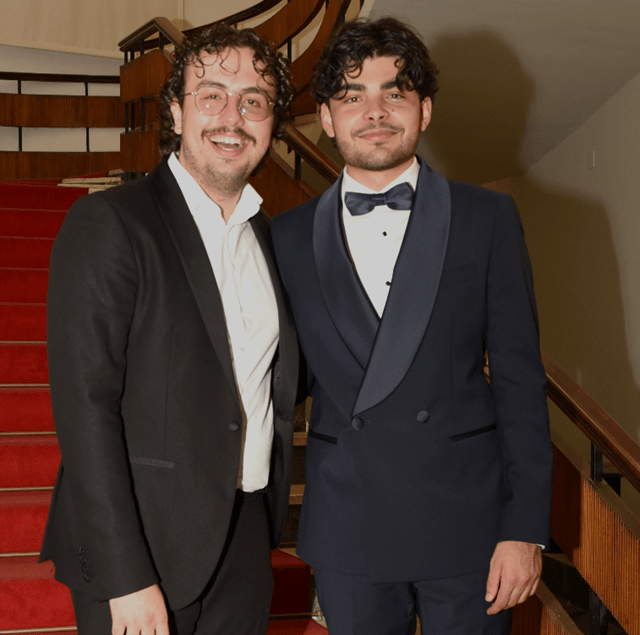 Enrico Simonetta, pianista y Antonio Nogara, clarinetista, Italia (imagen Fundación Eutherpe)