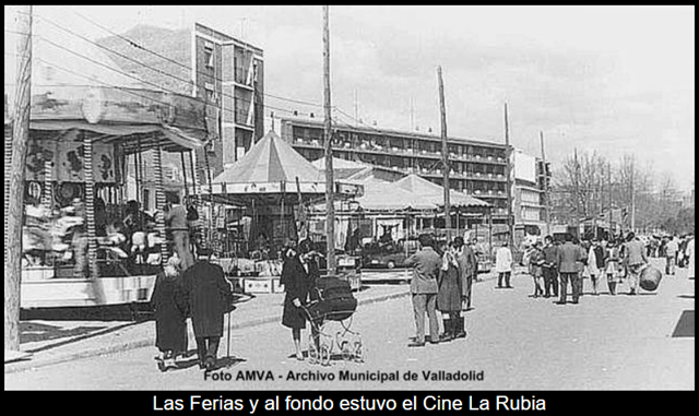 Paseo de Zorrilla, Barrio de La Rubia, antiguo ferial, Valladolid web