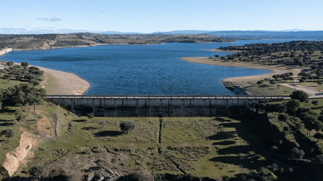 Embalse de Santa Teresa, río Tormes, Confederación Hidrográfica del Duero, Salamanca (imagen CHD)