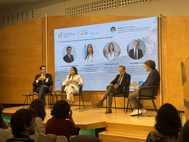 Balance transición ecológica, Fundación Santa María la Real del Patrimonio Histórico y Fundación Repsol, Madrid (imagen FSMRPH)