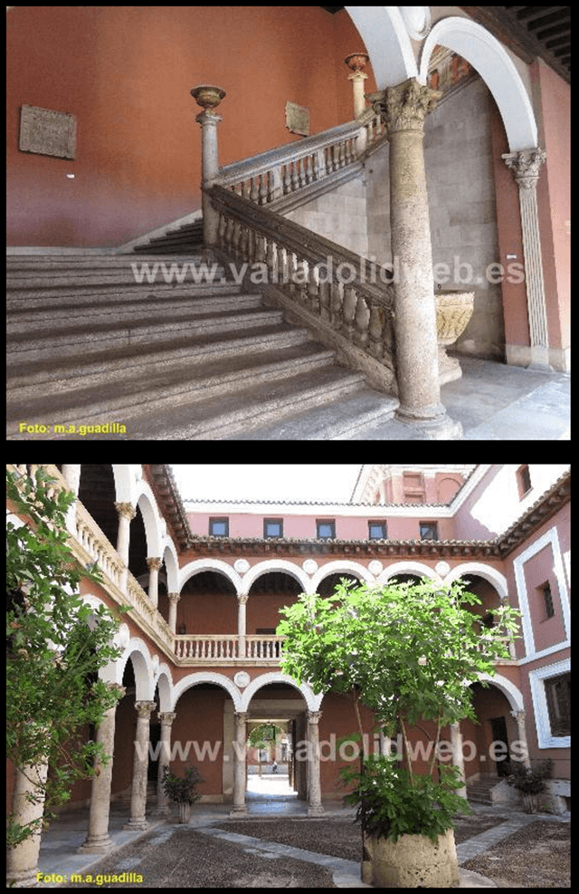 Palacio de Fabio Nelli, Pedro de Mazuecos el mozo, Valladolid web